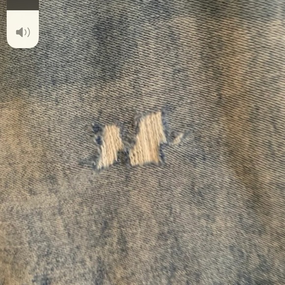 Gap Denim Jean Deconstructed Bermunda Shorts - Picture 5 of 5